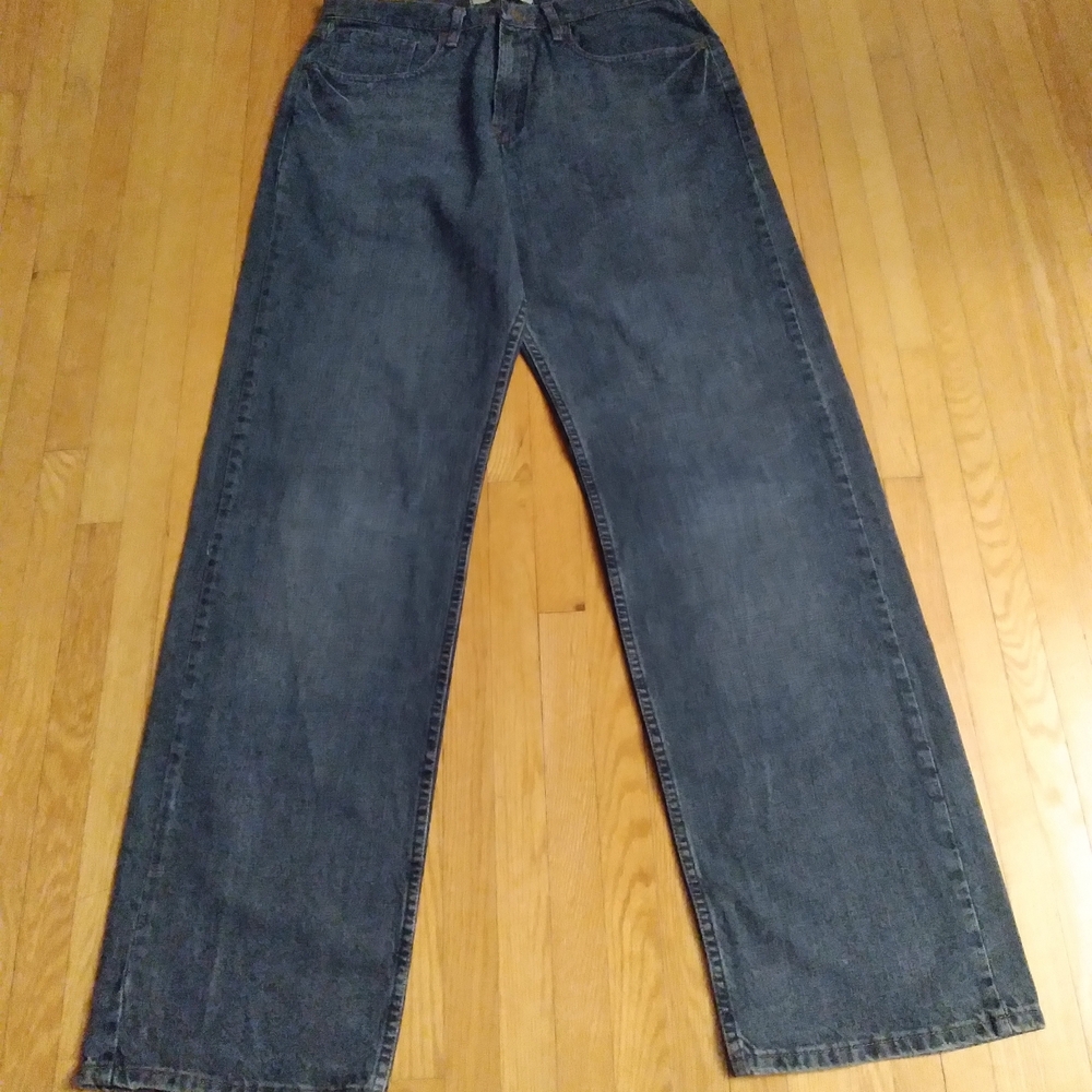 Men's Relaxed Jeans, Wrangler Jeans Co, Loose Straight, Size - 34/34
